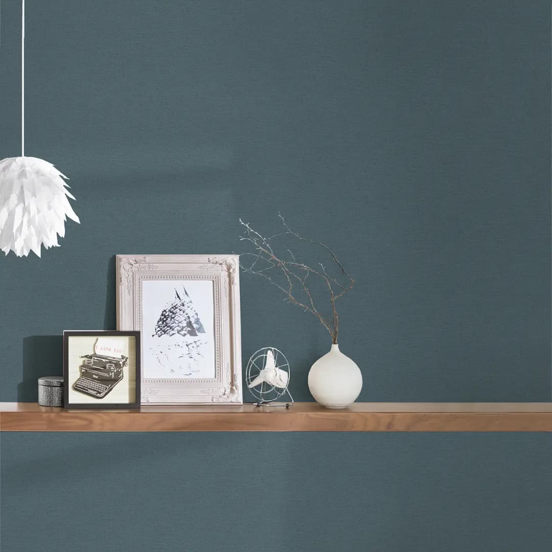 Vliestapete I 53 x 1005cm Blau | Blau