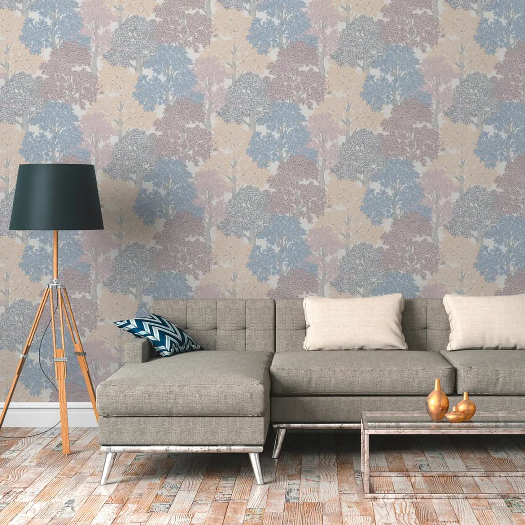 Vliestapete Wald II | Beige
