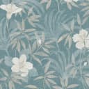Vliestapete Blumen | Blau