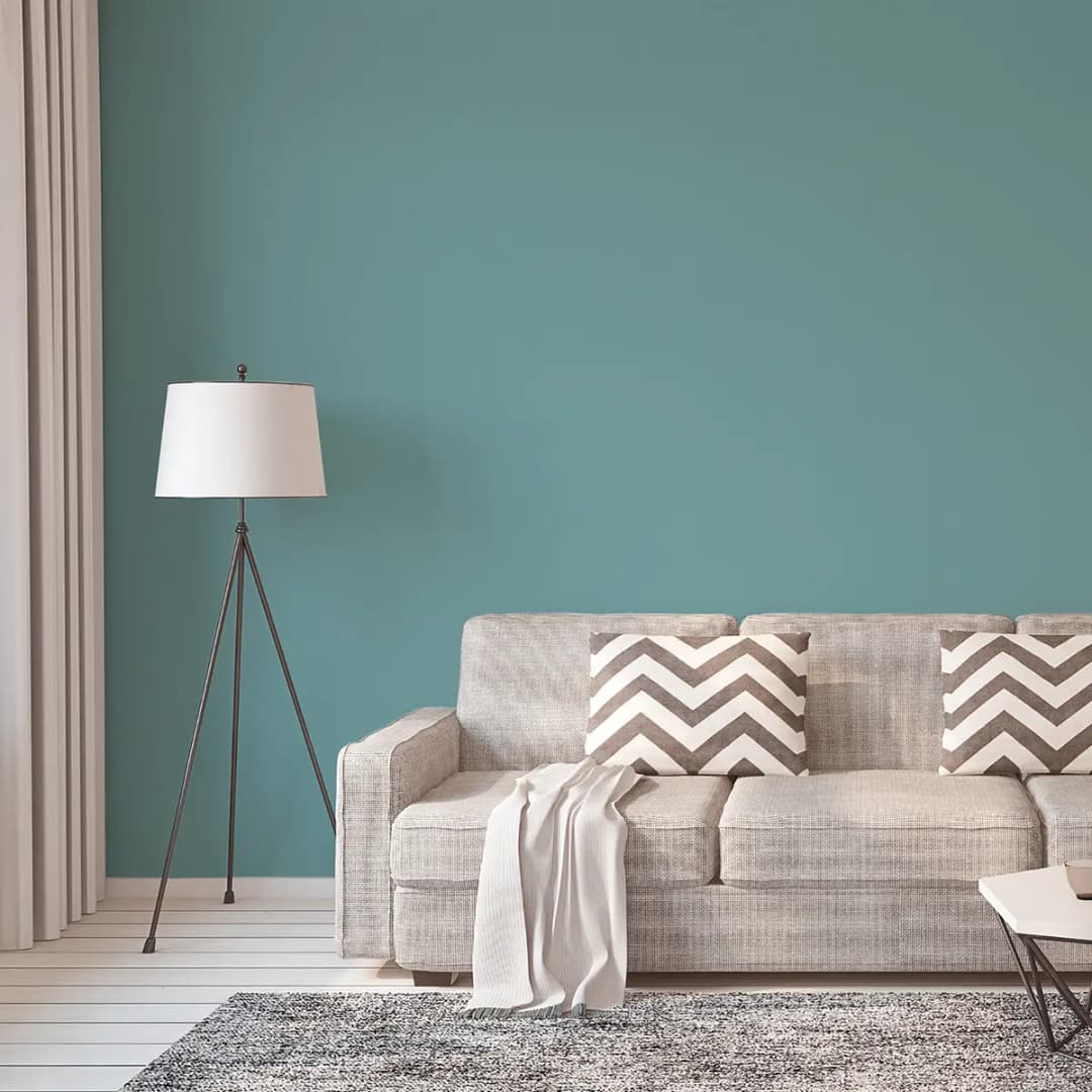 Vliestapete Halsall | Blau