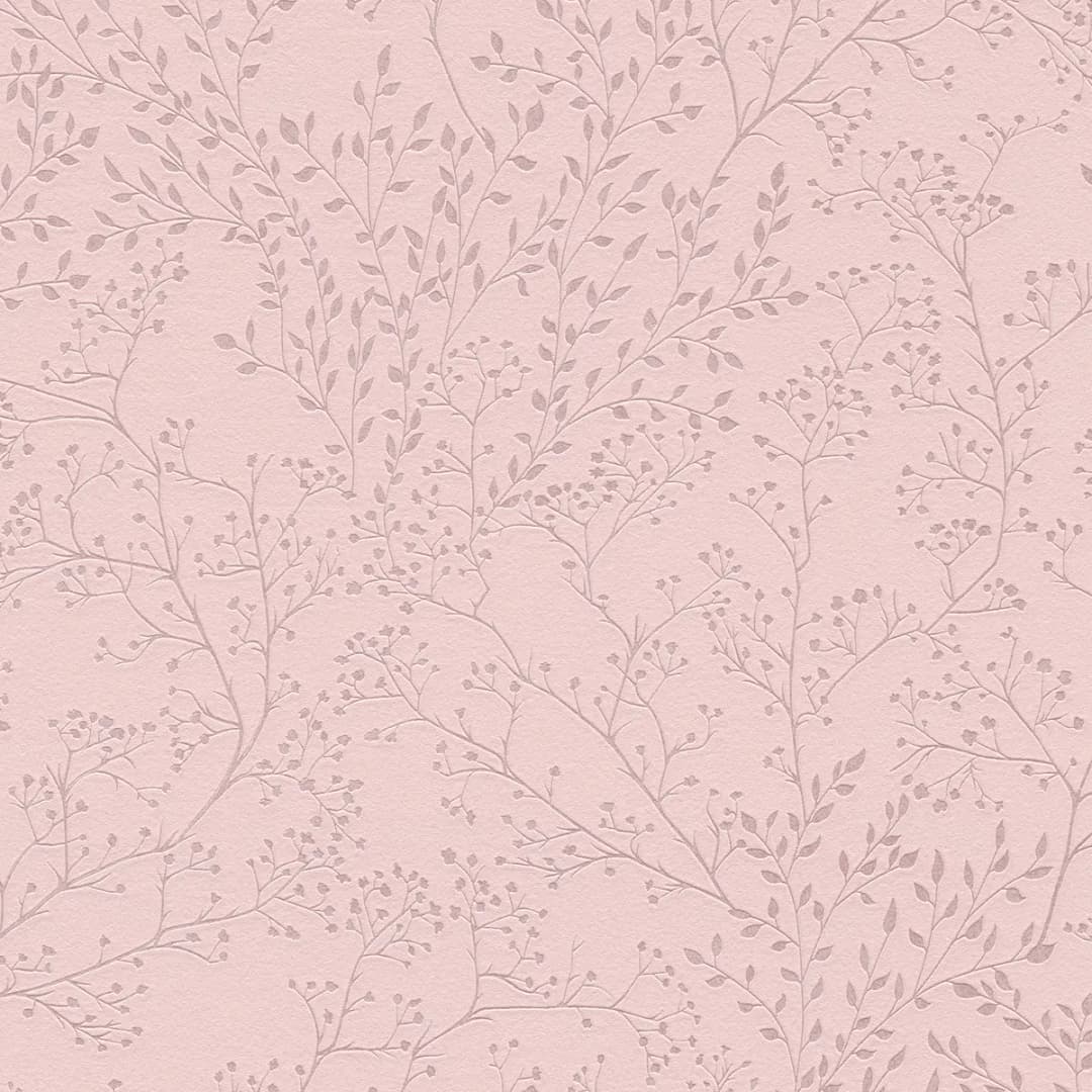 Vliestapete Blumen II | Rosa