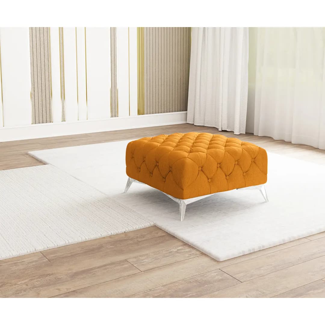 Polsterhocker Enza | Gelb