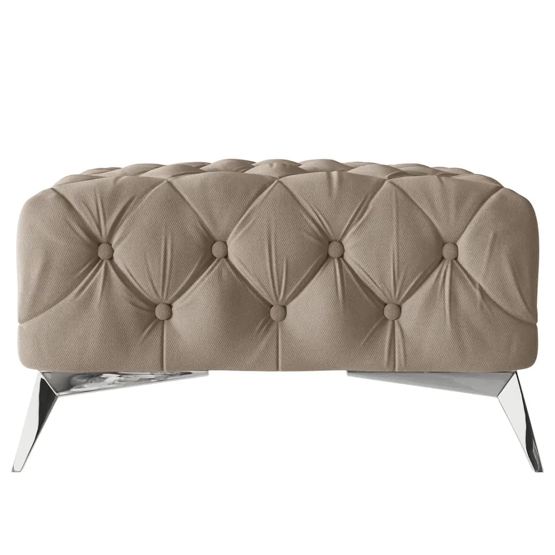 Polsterhocker Enza | Braun