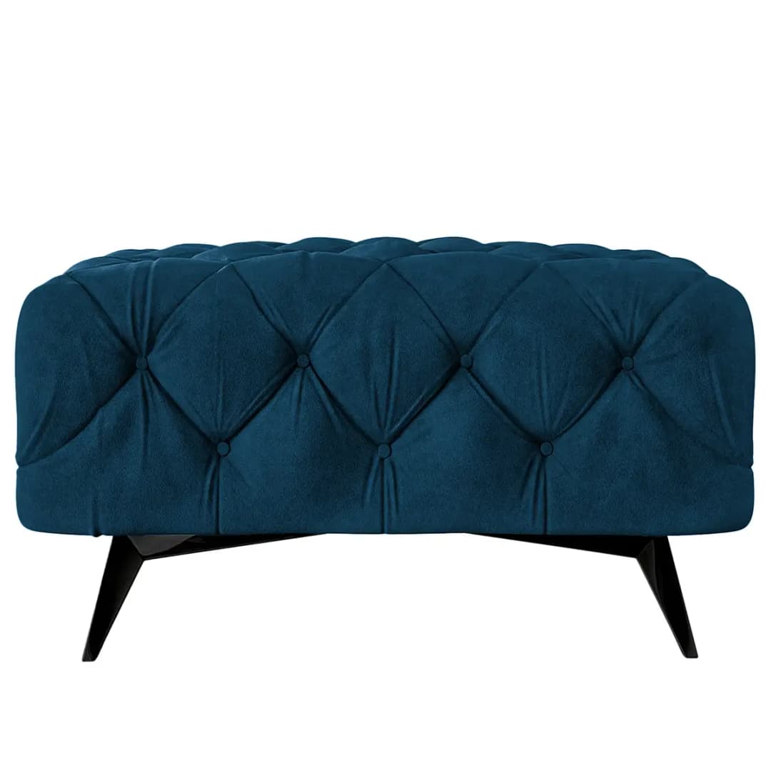 Polsterhocker Ravi | Blau