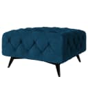 Polsterhocker Ravi | Blau