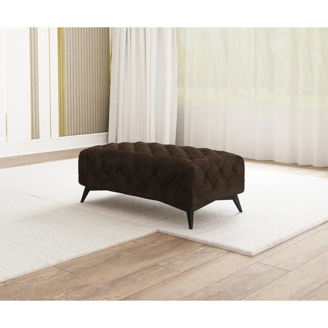 Polsterhocker Priya | Braun