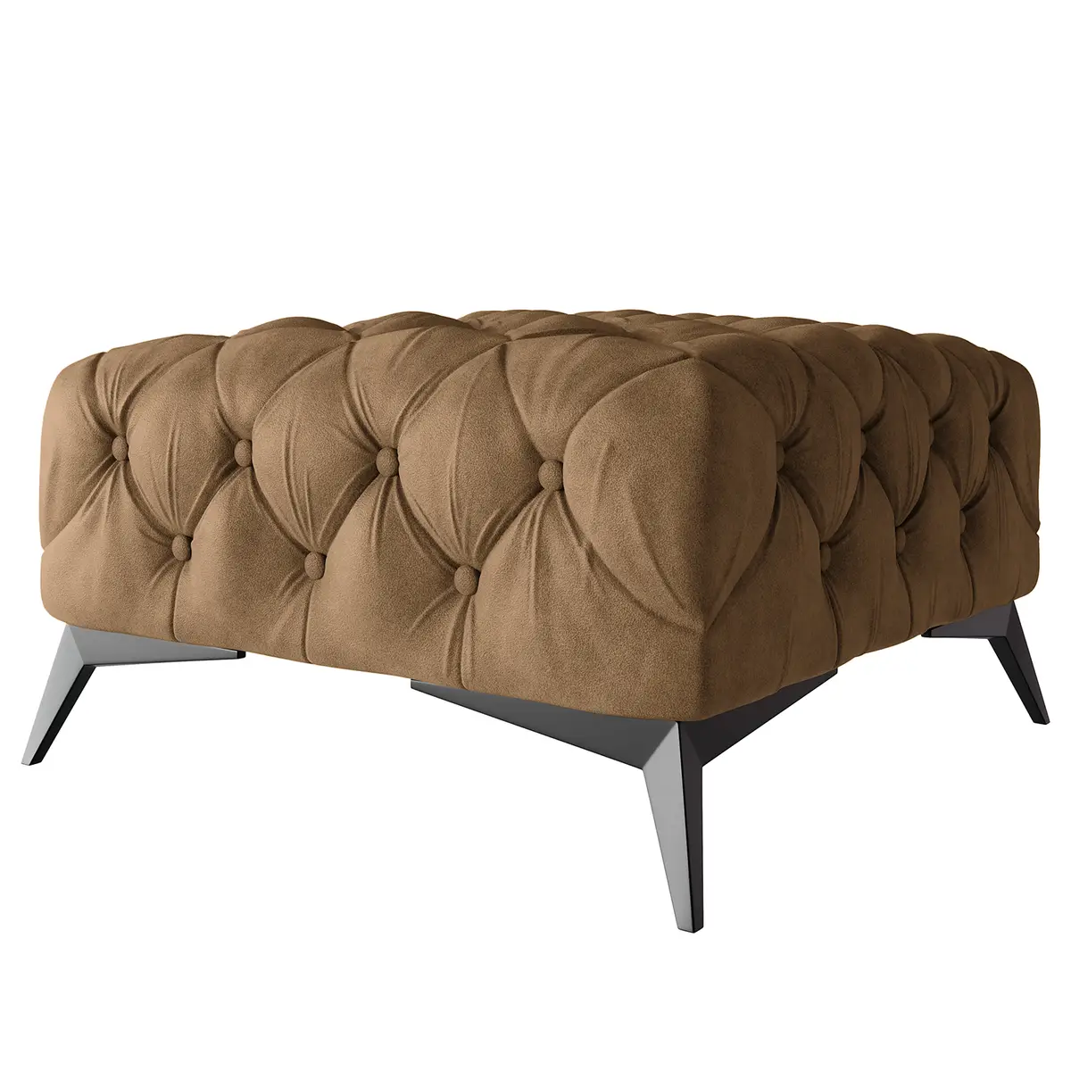 Polsterhocker Priya | Braun