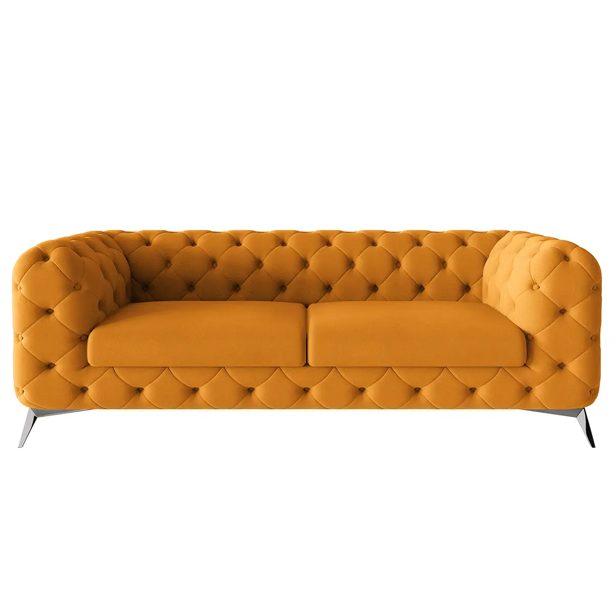 Sofa I 2,5-Sitzer Gelb Microfaser Enza | Gelb