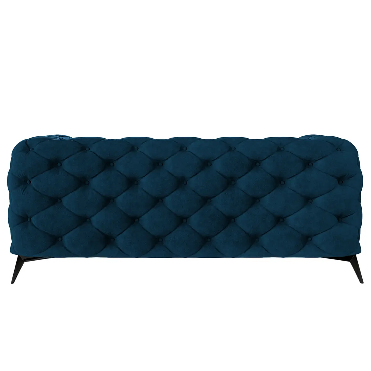 Sofa I 2-Sitzer Blau Samt Ravi | Blau