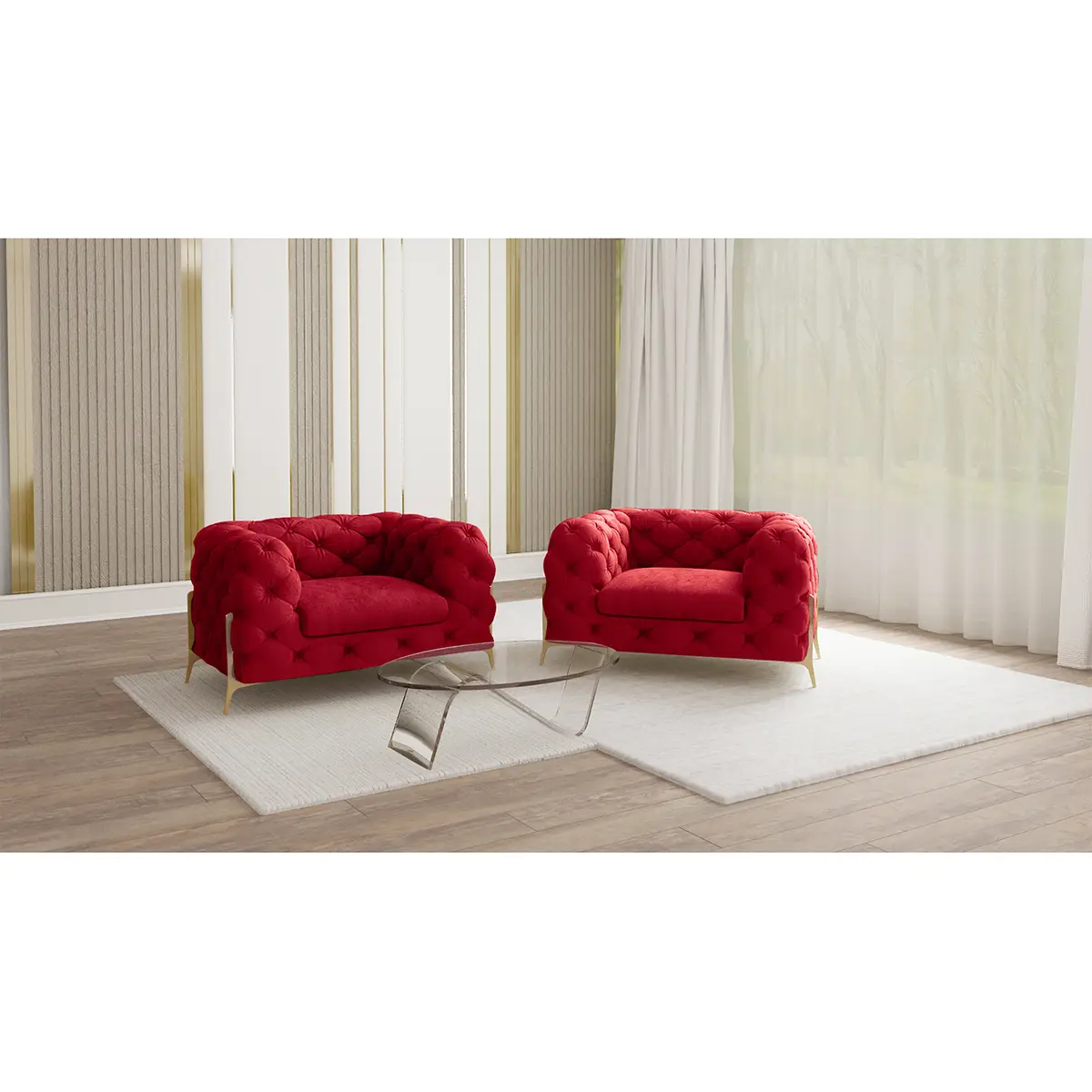 Sessel Ravi | Rot