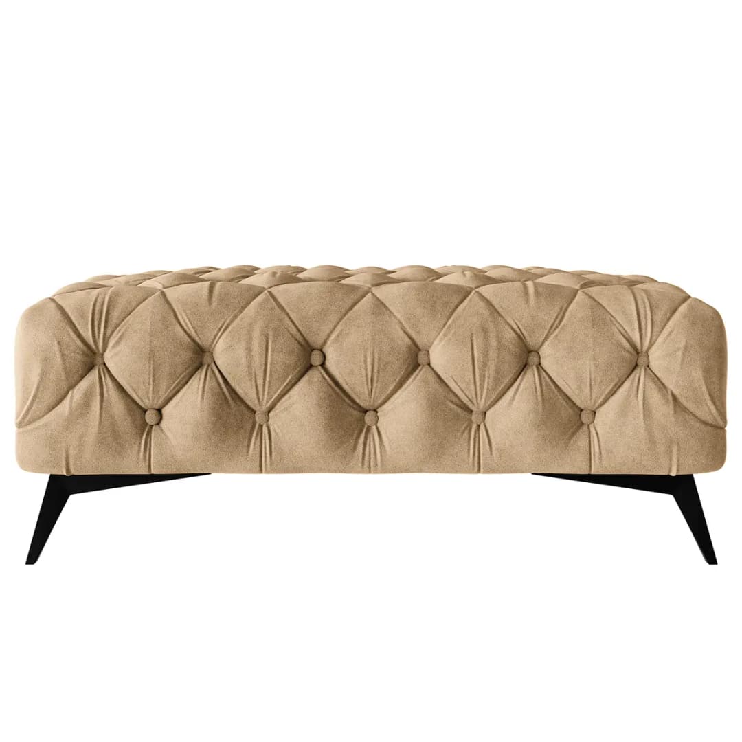 Polsterhocker Priya | Beige