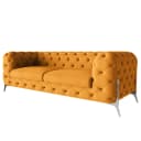 Sofa II 2,5-Sitzer Gelb Microfaser Enza | Gelb