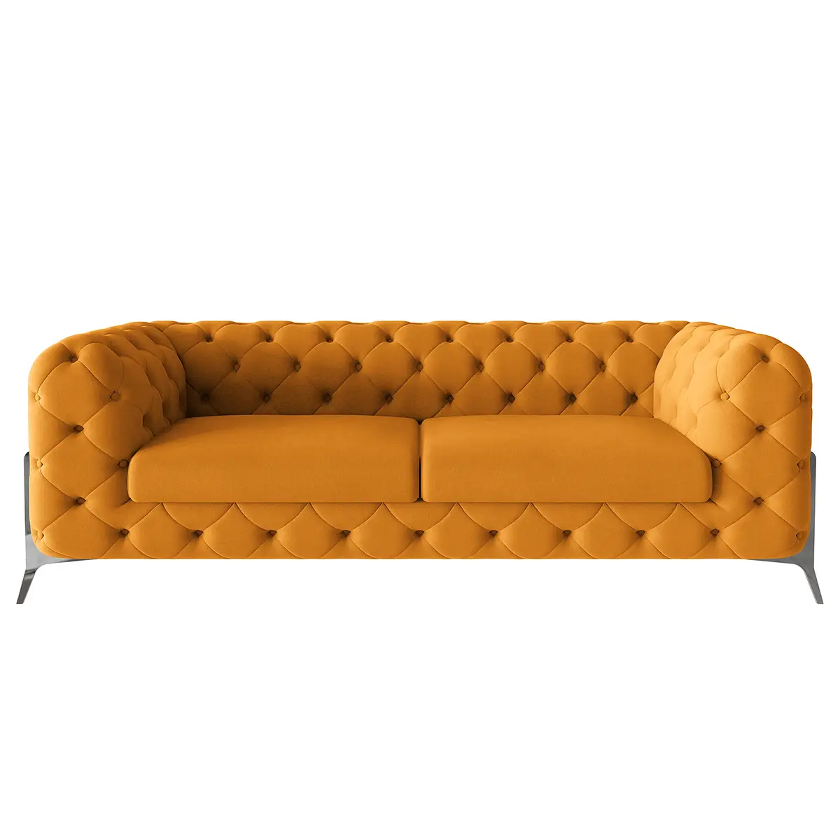 Sofa II 2,5-Sitzer Gelb Microfaser Enza | Gelb