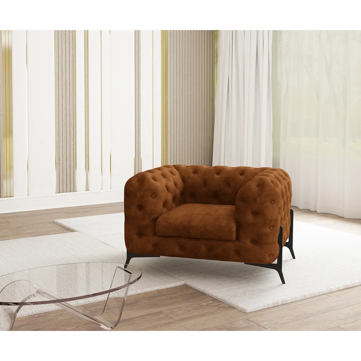 Sessel Priya | Braun