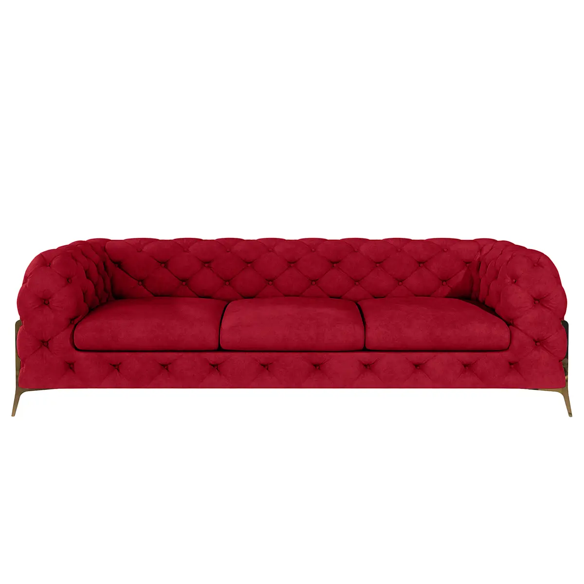 Sofa II 3-Sitzer | Rot