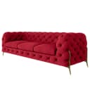 Sofa II 3-Sitzer | Rot