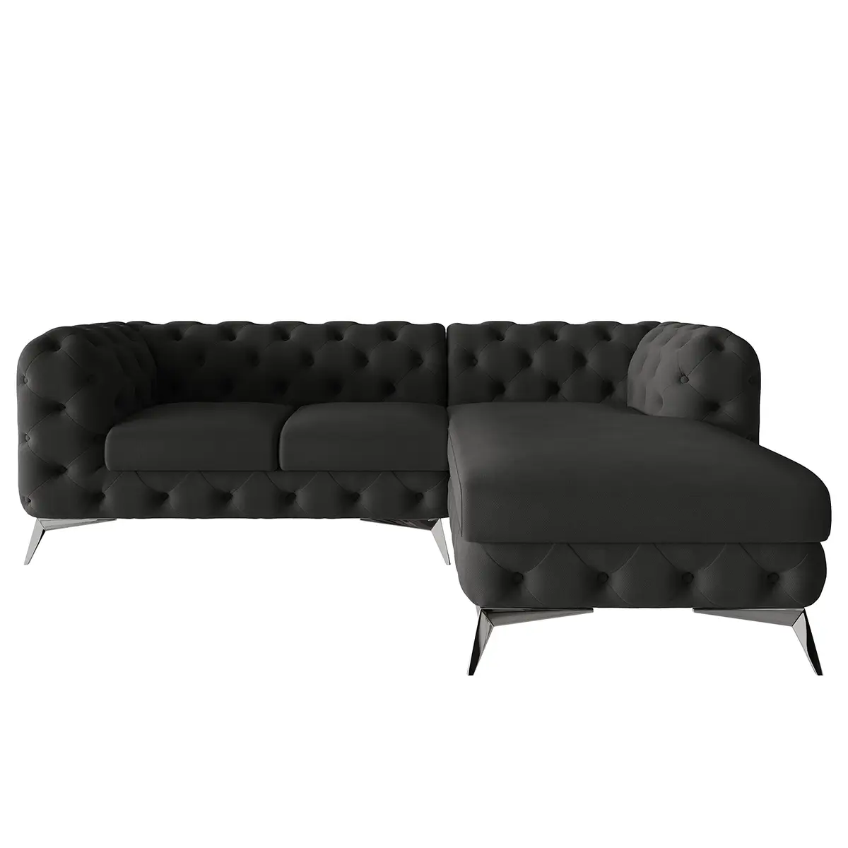 Ecksofa Enza | Grau