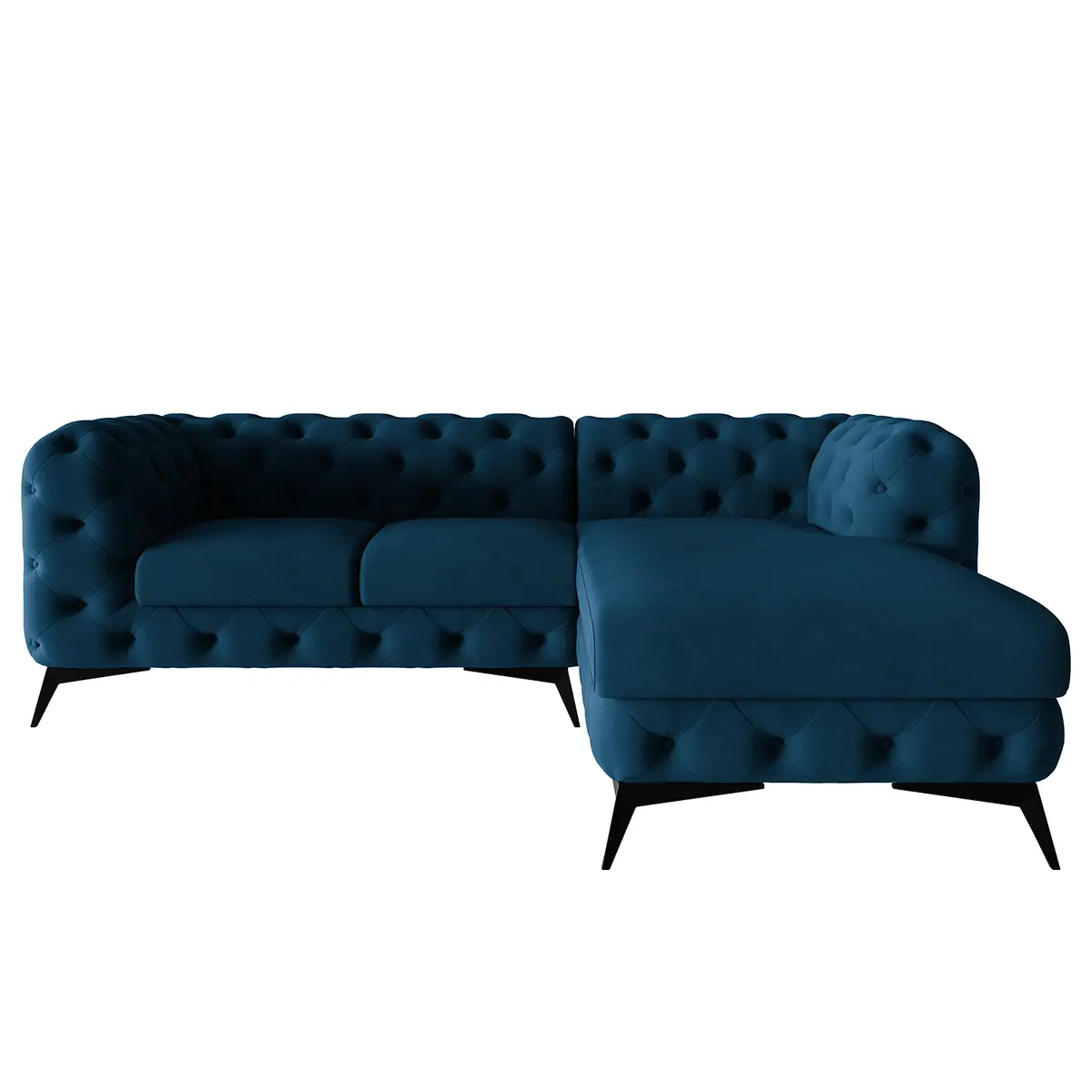 Ecksofa Ravi | Blau