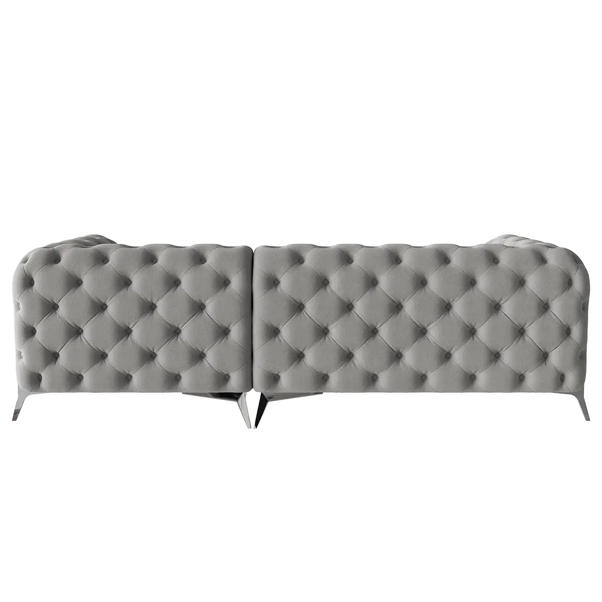 Ecksofa Enza | Grau