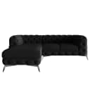 Ecksofa II | Schwarz