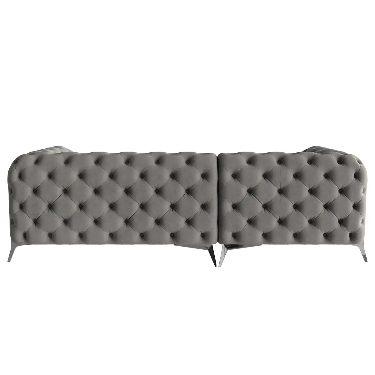 Ecksofa Ravi | Braun