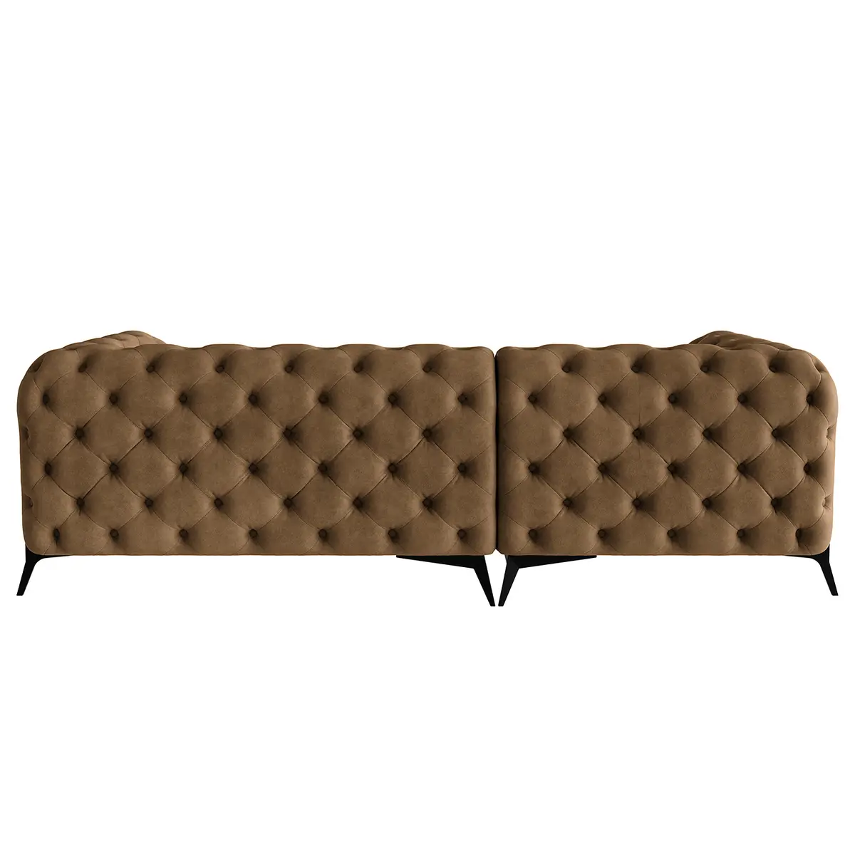 Ecksofa II | Braun