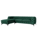 Ecksofa Ravi | Grün