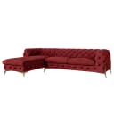 Ecksofa Ravi | Rot