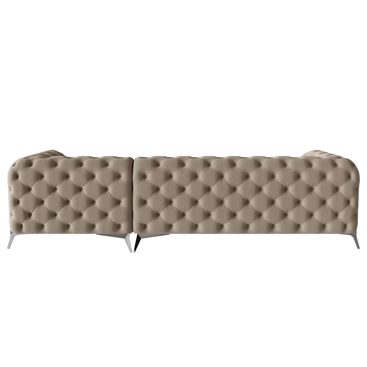 Ecksofa Enza | Braun
