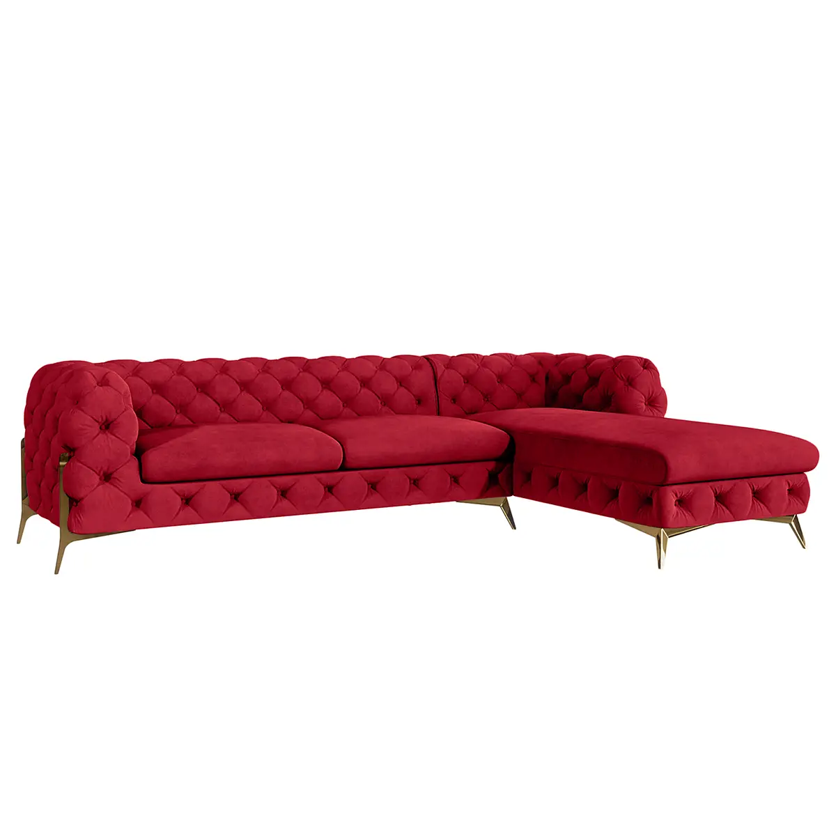 Ecksofa Ravi | Rot