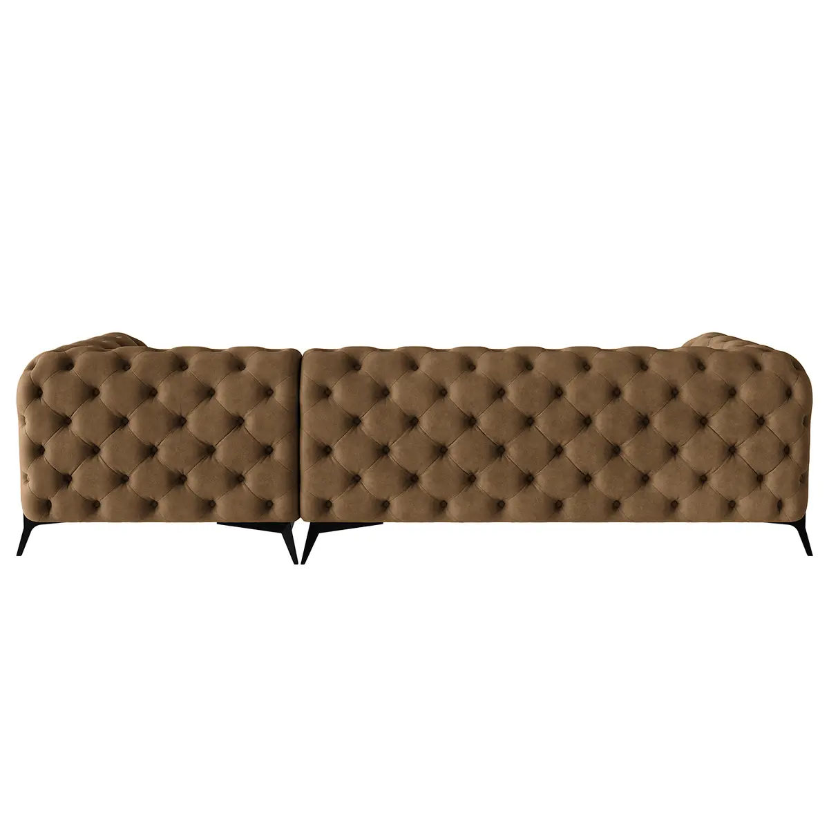 Ecksofa Priya | Braun