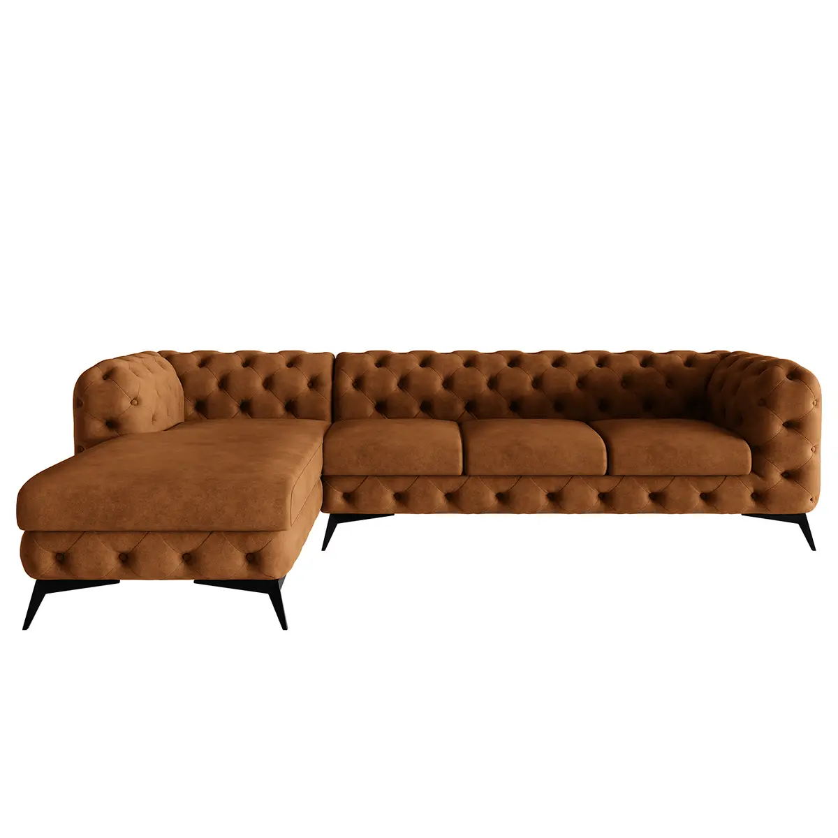 Ecksofa Priya | Braun