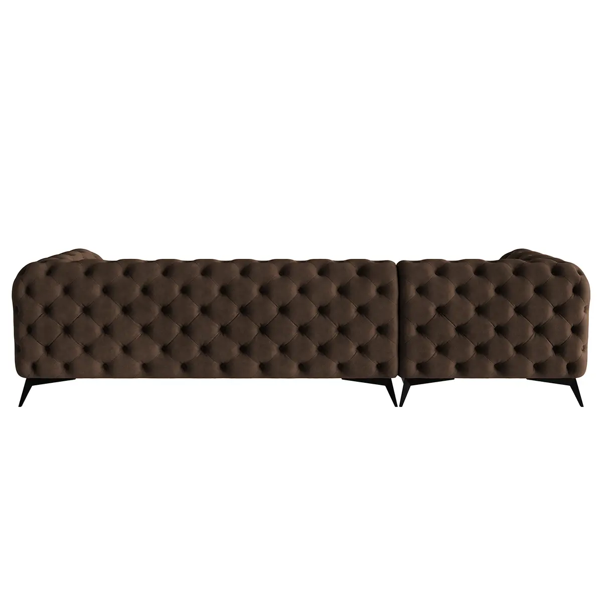 Ecksofa Priya | Braun