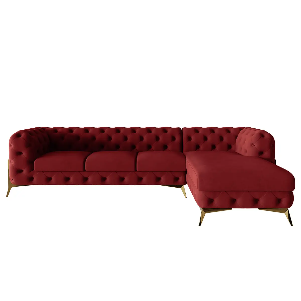 Ecksofa Ravi | Rot