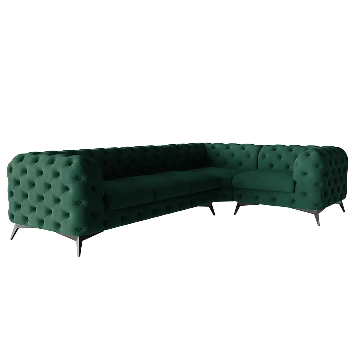 Ecksofa Laviva VI | Grün