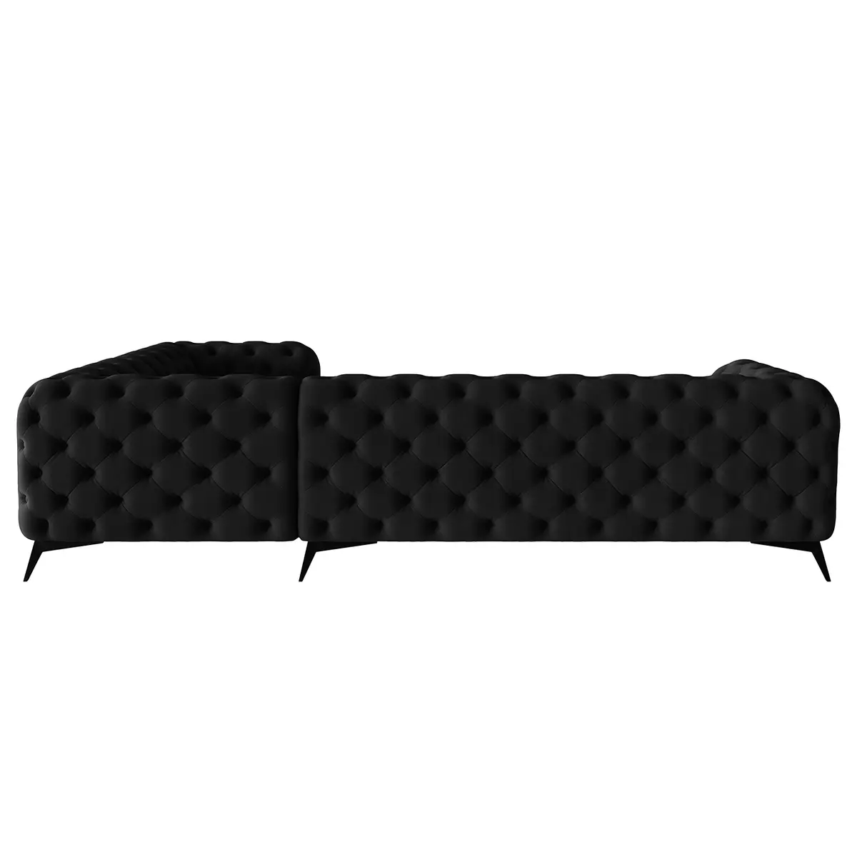 Ecksofa Laviva VI | Schwarz