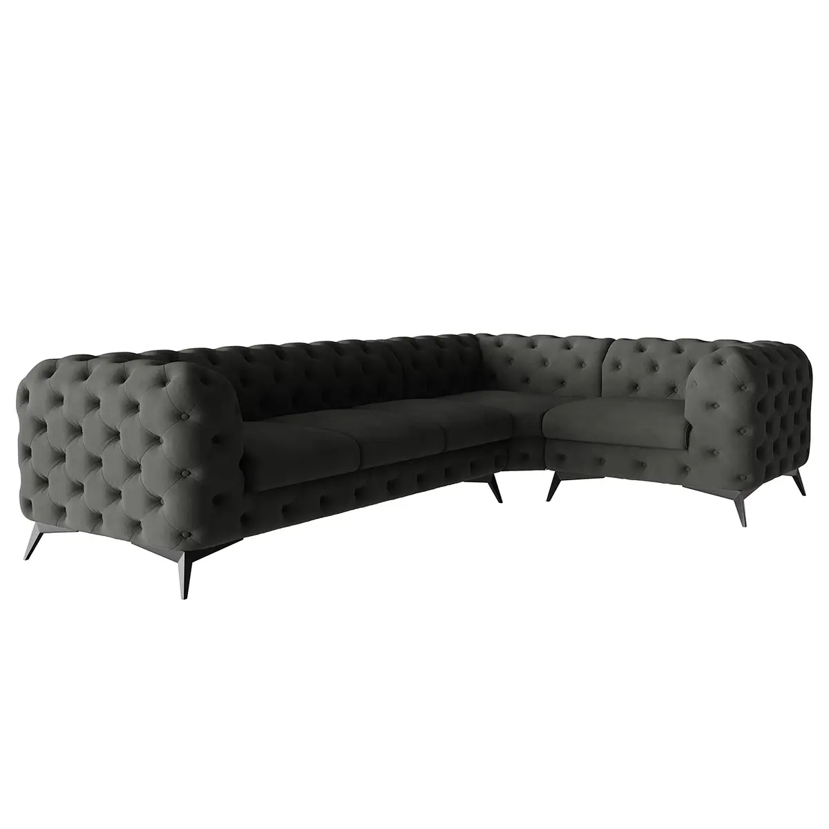 Ecksofa Laviva VI | Grau