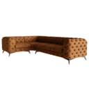 Ecksofa Laviva VI | Braun