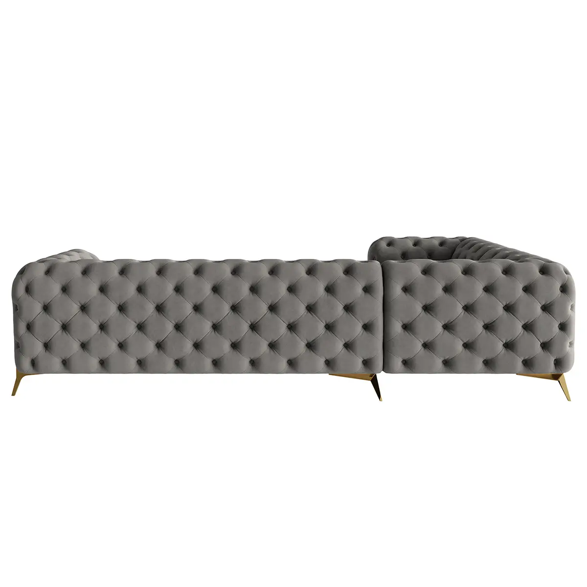 Ecksofa Ravi | Braun
