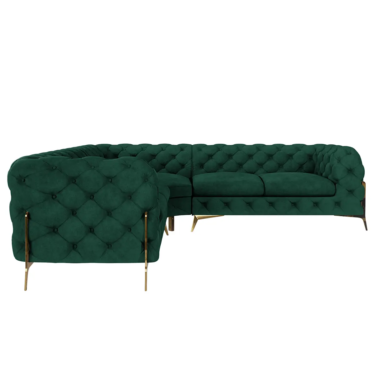 Ecksofa Ravi | Grün