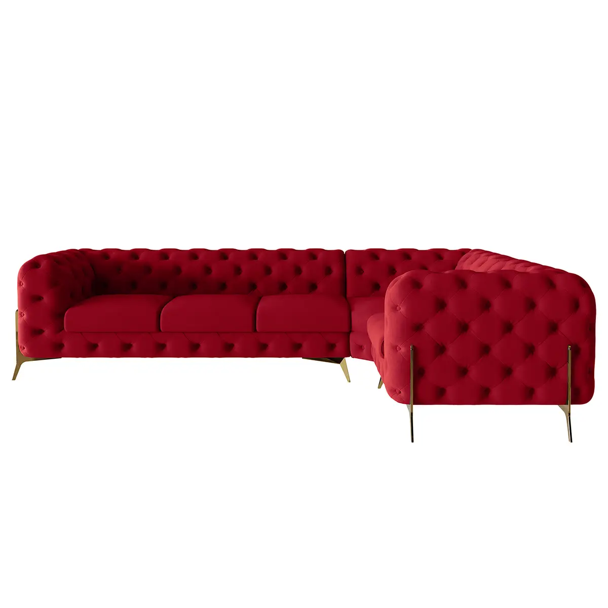 Ecksofa Ravi | Rot