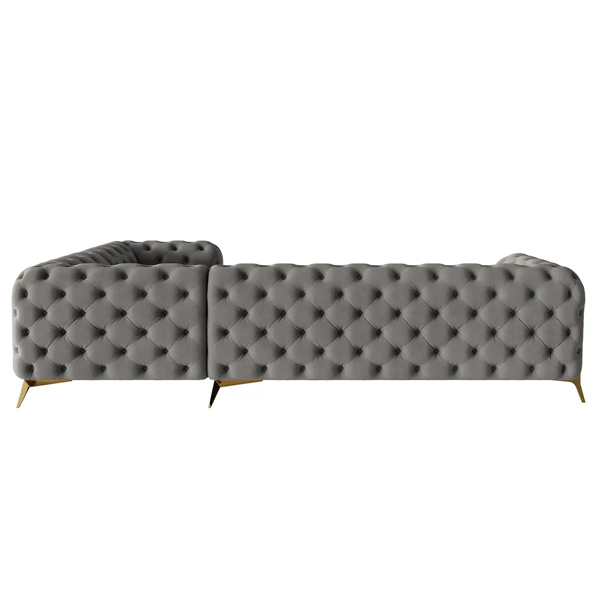 Ecksofa Ravi | Braun
