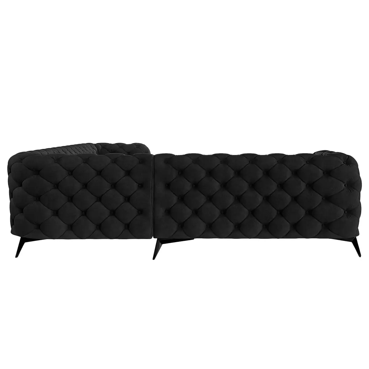 Ecksofa Laviva VI | Schwarz