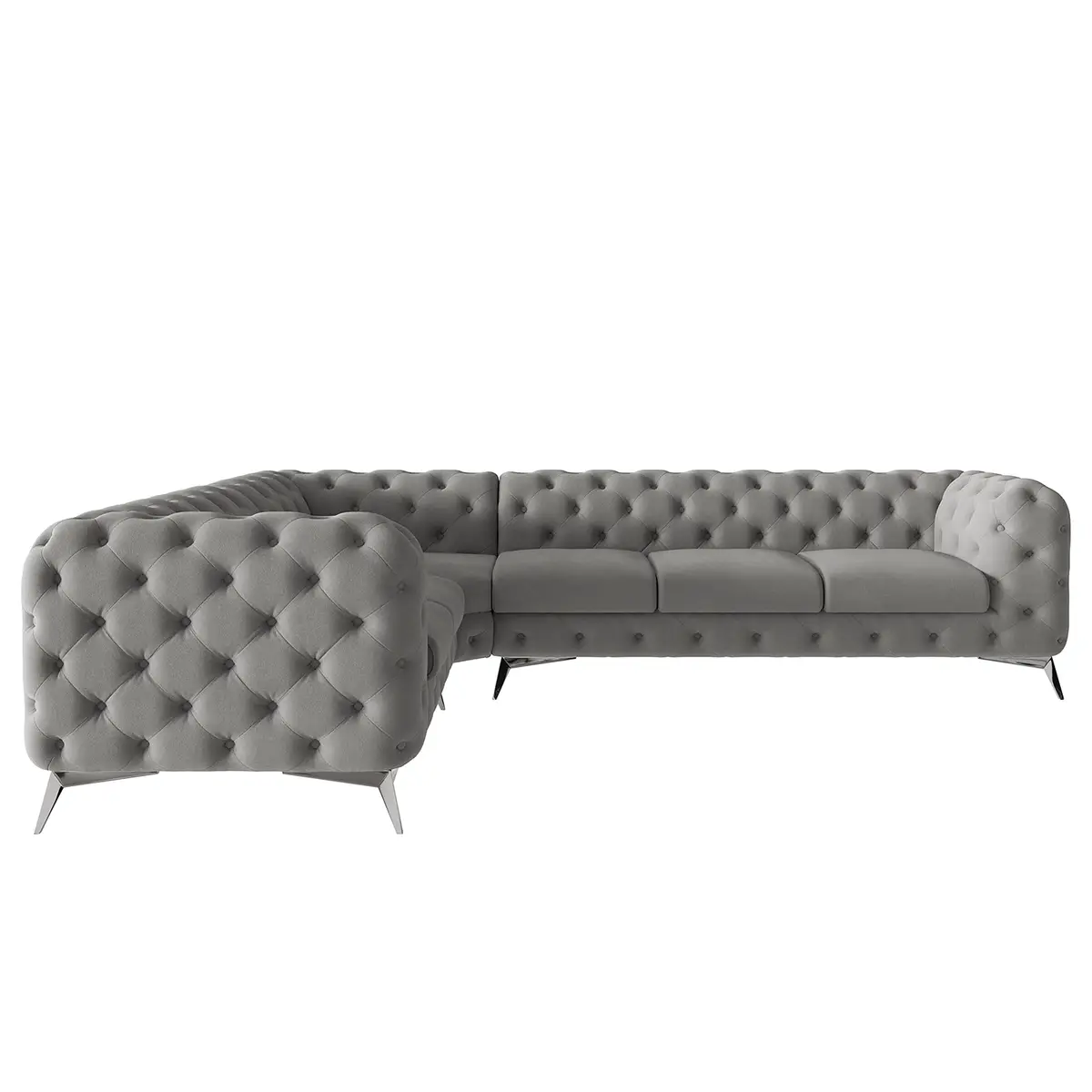 Ecksofa Laviva VI | Grau