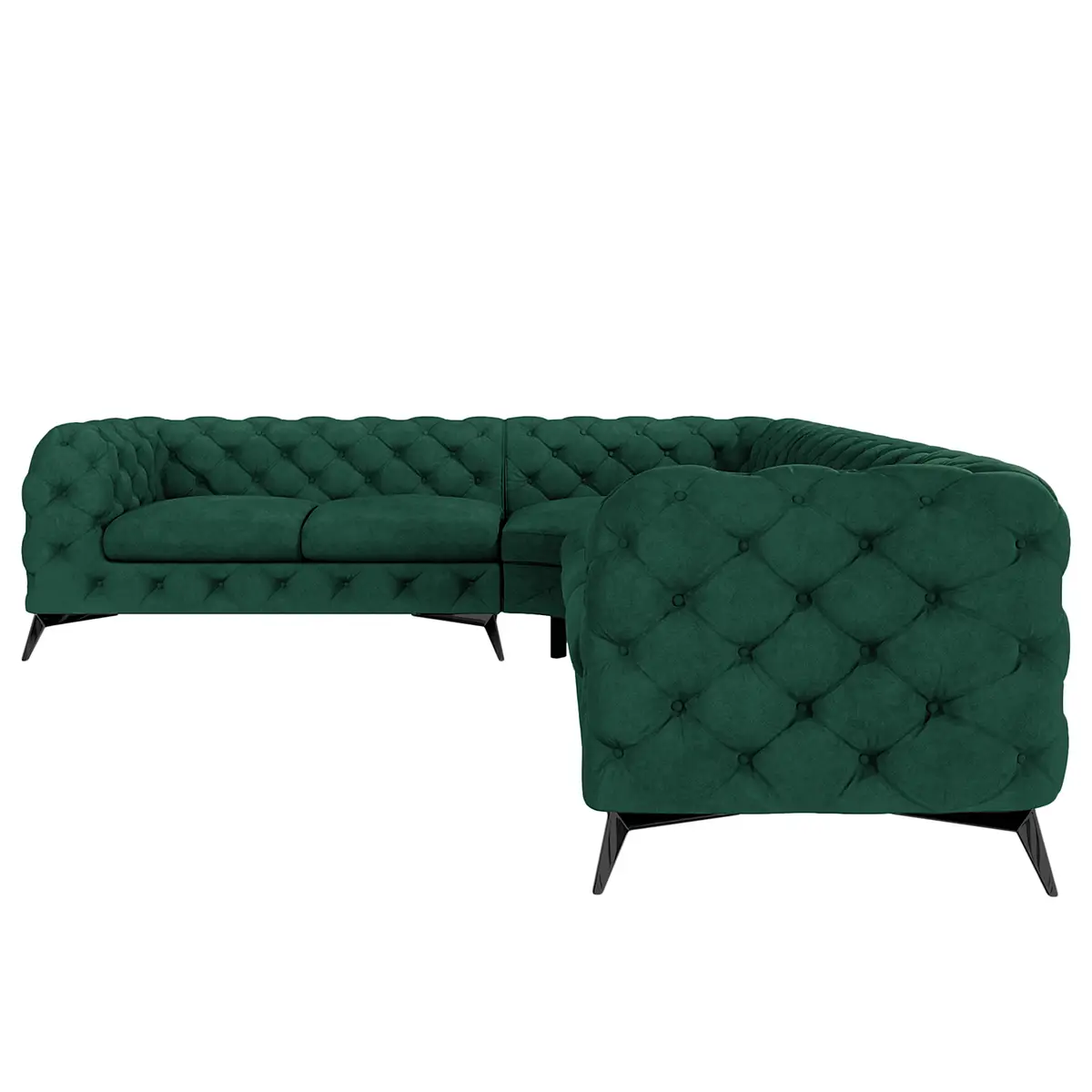 Ecksofa Laviva VI | Grün