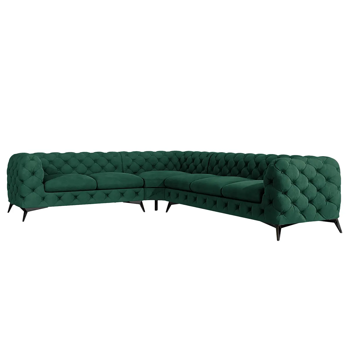 Ecksofa Laviva VI | Grün