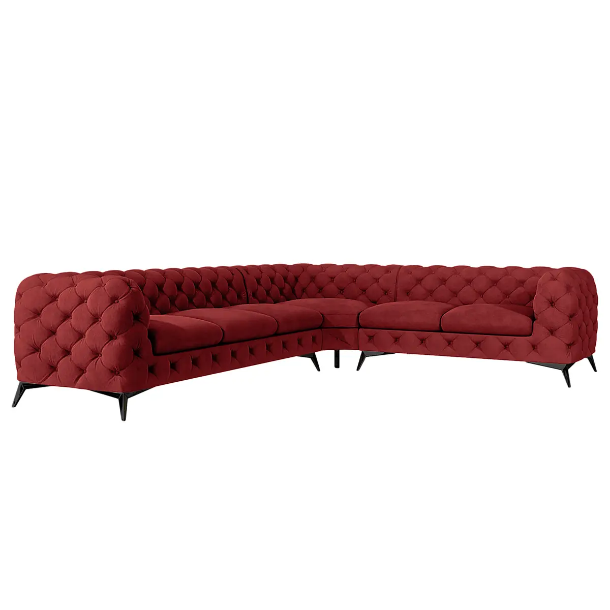 Ecksofa Laviva VI | Rot