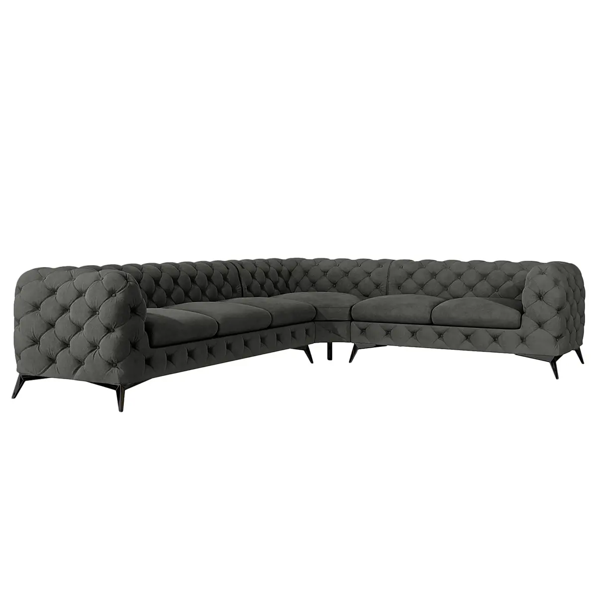 Ecksofa Laviva VI | Grau