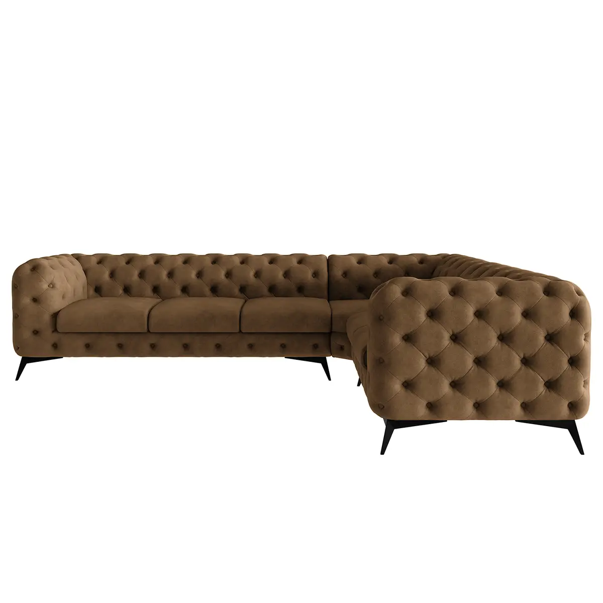 Ecksofa Laviva VI | Braun