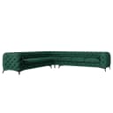 Ecksofa Ravi | Grün